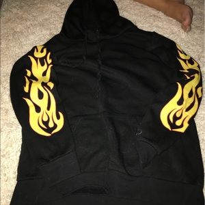 ‼️rue 21 flame hoodie‼️